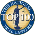 The National Trial Lawyers Top 100 badge